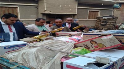 ضبط 7 أطنان ألبان غير صالحة للاستهلاك الآدمى خلال حملات رقابية 