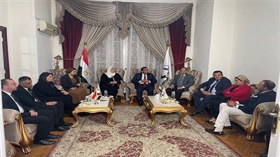 وزيرة التضامن الاجتماعي تلتقي وفد 