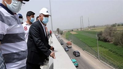 النقل: إنشاء 10 كبارى علوية بطريق القاهرة - الإسكندرية الزراعى