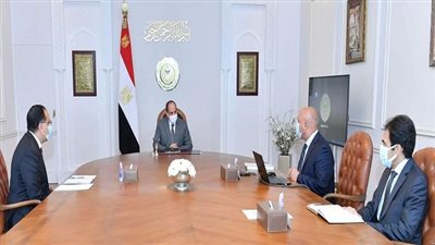 السيسي يتابع تطوير خطط الربط النهري بين مصر والسودان عبر الخط الملاحي بين مينائي السد العالي ووادي حلفا