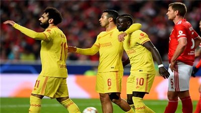 دوري أبطال أوروبا.. موعد وتشكيل مباراة ليفربول وبنفيكا 