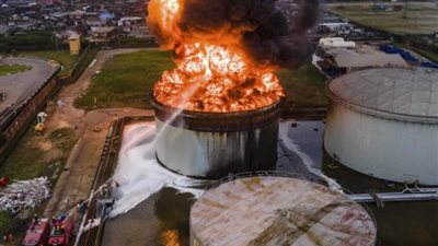 الحكومة النيجيرية تعلن حصيلة انفجار مصفاة للنفط جنوب البلاد