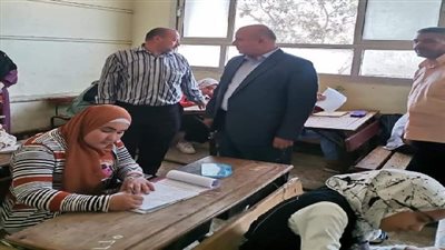 متابعة سير اعمال إمتحانات الفصل الدراسي الثاني في ٣٦٠٠ مدرسة على مستوى المحافظة