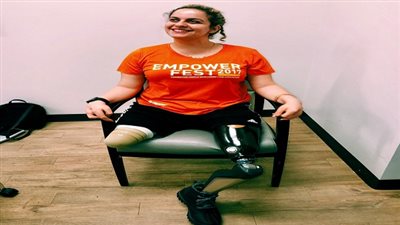 وزيرة الهجرة تشيد بجهود البطلة المصرية 