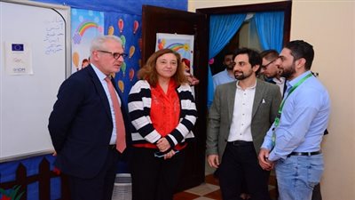 بالصور.. منظمة الهجرة الدولية في مصر تقدم دعمًا لمدرسة سوريا الغد المجتمعية