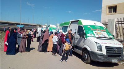 الصحة تطلق 14 قافلة طبية ضمن مبادرة حياة كريمة