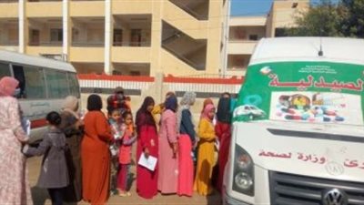 الصحة تطلق قافلتين طبيتين ضمن مبادرة حياة كريمة