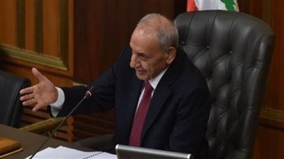 انتخاب نبيه برى رئيسا للبرلمان اللبنانى للمرة السابعة بـ 65 صوتا