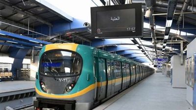 المترو: تأخير موعد قيام القطارات ساعة يوميا من محطة العتبة حتى العباسية