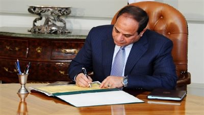 السيسى يوقع قانون ربط الحساب الختامى للموازنة العامة للدولة