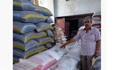 ضبط 10 أطنان مواد خام ونفايات مجهولة المصدر