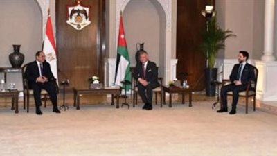 الرئيس السيسي يستقبل ملك الأردن في شرم الشيخ