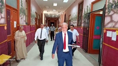 تعليم الفيوم متابعه اللجان لإمتحانات الثانوية العامة وتتفقد مقار استراحات المراقبين 