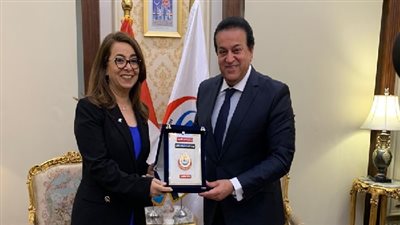  تفاصيل اجتماع وزير الصحة مع المدير التنفيذي لمكتب الأمم المتحدة