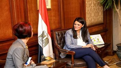 وزيرة التعاون تلتقى المدير الإقليمى لبرنامج الأغذية العالمى 