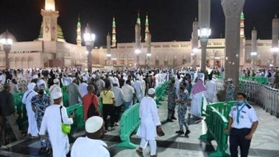 السعودية: وصول 10095 حاجاً إلى المدينة المنورة
