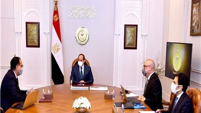 الرئيس السيسى يتابع الموقف التنفيذي لمشروعات مبادرة حياة كريمة