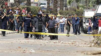 كردون أمنى بأمبابة بعد حريق كنيسة «الشهيد أبوسيفين».. والتحفظ على كاميرات المراقبة