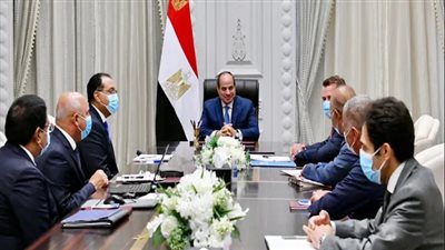 السيسى يوجه بالبدء الفوري في التعاقد مع شركة سكك حديد ألمانيا 
