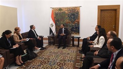 رئيس الوزراء يلتقى مدير برنامج الأمم المتحدة الإنمائي