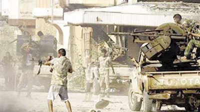 ارتفاع ضحايا الاشتباكات المسلحة فى ليبيا لـ 13 شخصا وإصابة 95 آخرين