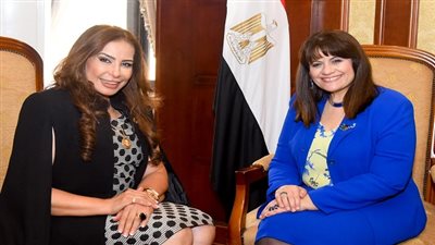وزيرة الهجرة تستقبل عضو لجنة العلاقات الخارجية بمجلس النواب