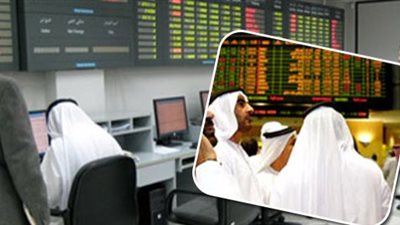 هبوط بورصات السعودية وقطر وأبو ظبى بجلسة الثلاثاء