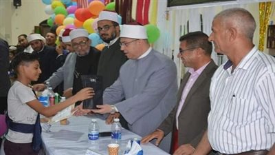 أوقاف السويس تنظم إحتفالية لتكريم حفظة القرآن الكريم