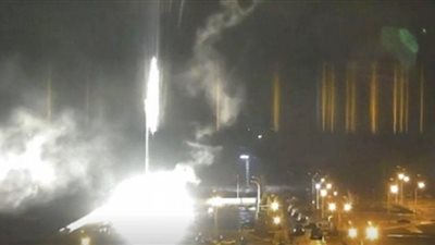 أوكرانيا تعلن توقف محطة زابوريجيا النووية عن العمل بسبب القتال
