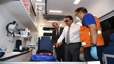 وزير الصحة ومحافظ الفيوم يتفقدان أعمال تطوير ورفع كفاءة الوحدة الصحية ونقطة إسعاف مطول 