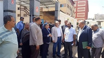 وكيل وزارة الصحة يتفقد مستشفى الكردي المركزي بالدقهلية