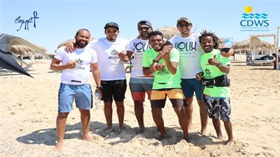 بالصور.. للعام الـ 13 على التوالي.. فعالية مميزة لنشاط الكايت سيرف بمدينة رأس سدر