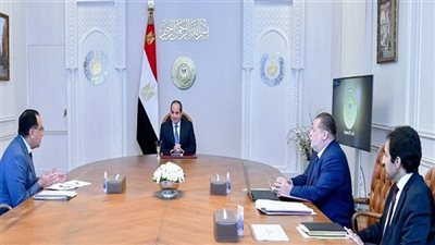 تفاصيل إجتماع الرئيس السيسي ورئيس الوزراء ومحافظ البنك المركزي