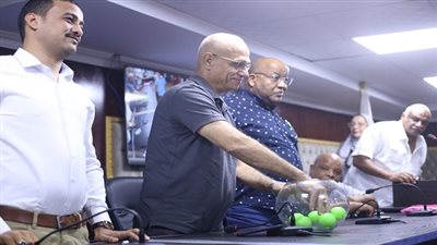 اللجنة المنظمة لدورة مستقبل وطن بالسويس تجري القرعة النهائية لبطولة الموسم الرابع