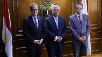 وزير التعليم العالى يبحث مع وفد ألمانى سُبل تعزيز التعاون