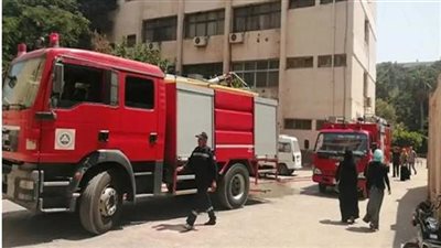 السيطرة على حريق محدود بأحد مخازن التموين الطبى فى منطقة العباسية