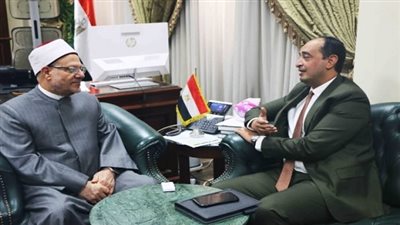 مفتي الجمهورية يبحث مع مدير صندوق مكافحة وعلاج الإدمان أوجه التعاون في مكافحة الإدمان 