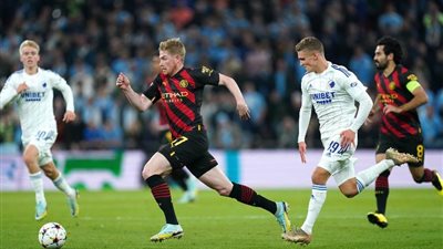 أبطال أوروبا.. مانشستر سيتي يتعادل أمام كوبنهاغن ومكابي يهزم يوفنتوس