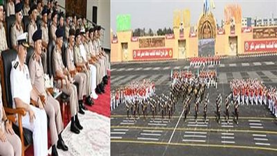 وزير الدفاع والإنتاج الحربي يشهد الإحتفال بتخريج دفعات جديدة من المعاهد الصحية