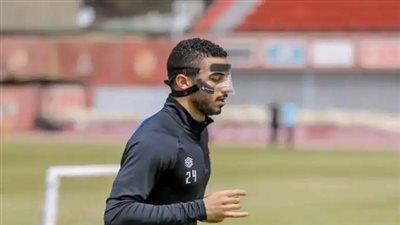 محمد عبد المنعم يجرى جراحة الأنف ويغيب عن الأهلى لمدة شهر