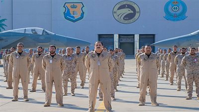 القوات الجوية السعودية تشارك فى مناورات 