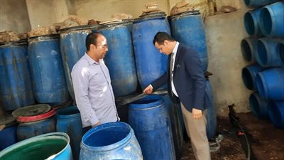 تموين الدقهلية.. ضبط مصنع مخللات بدون ترخيص فى حملة تموينية مكبرة بمركز المنصورة 