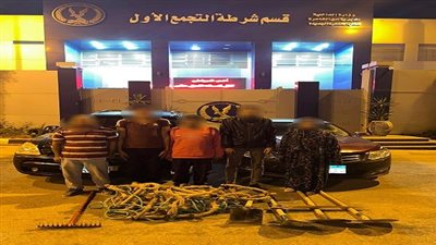 ضبط 5 أشخاص لقيامهم بالحفر والتنقيب عن الآثار داخل عقار 
