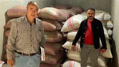 ضبط ٨ طن أرز شعير قبل بيعها في السوق السوداء و٥٠٠٠ لتر زيت سيارات مجهول المصدر بالدقهلية 