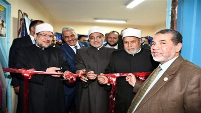 رئيس جامعة الأزهر ووزير الأوقاف يفتتحان معرض الكتاب بكلية الدراسات الإسلامية والعربية للبنين