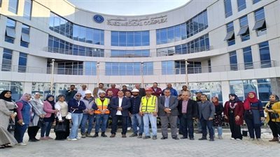 الحفناوي يتفقد مجمع السويس الطبي استعدادا لتشغيله 