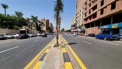  مدير الطرق بالجيزة: رصف طريق اللبينى بالهرم بطول 5.2 كم 