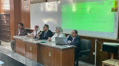 استمرار فعاليات مشروع التنور المجتمعي لطلاب الدراسات العليا بجامعة الفيوم  