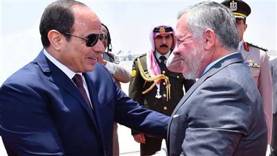 مكالمة هاتفية بين السيسي وملك الأردن.. وهذا ما دار بين الزعمين