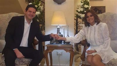 بشرى وزوجها يحتفلون بعيد زواجهما بهذه الطريقة